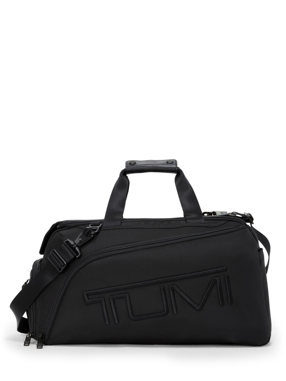 Tumi Black Men's Duffel Bag with Shoulder Strap